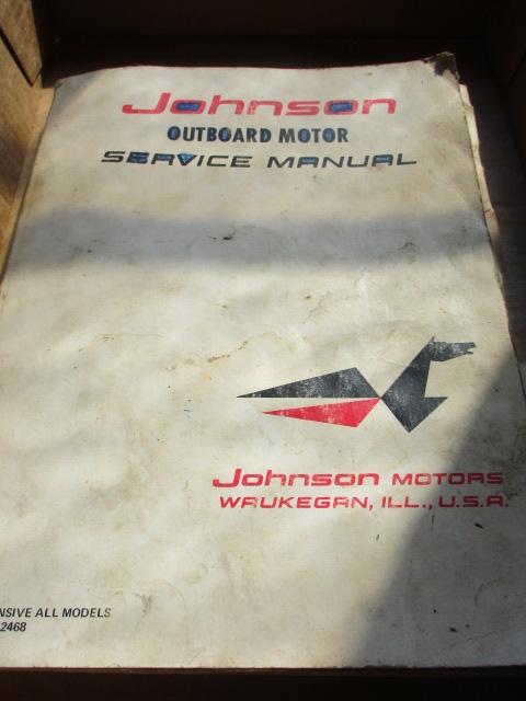 Johnson Outboard Motor Service & Operator's Manuals