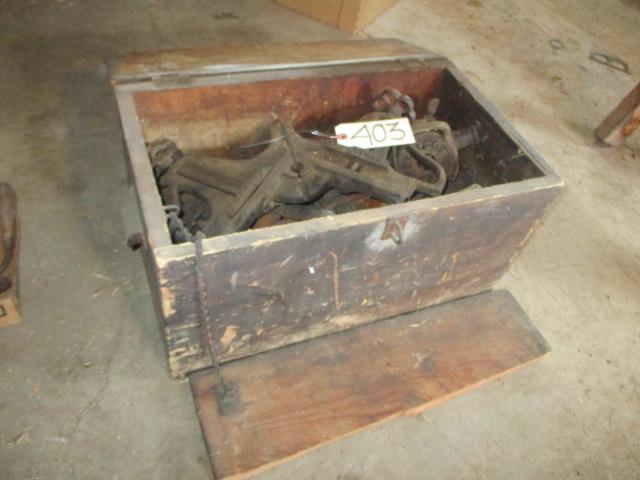 Antique Trunk Full of Antique Tools