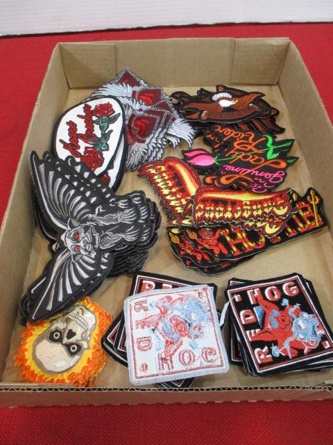Biker Club Mixed Patches-Lot of 75 A