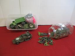 WWII Toy Soldiers & Vehicles