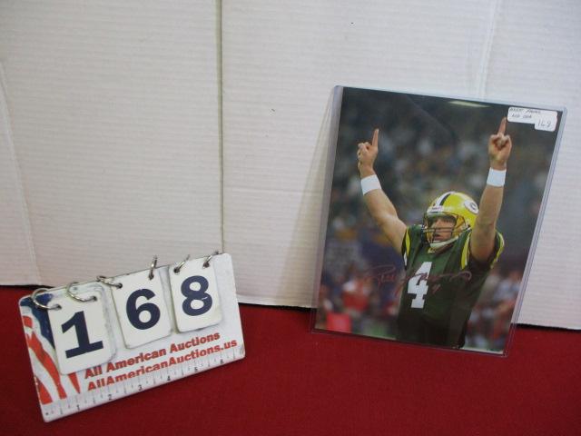 Brett Favre Autographed 8"X10" Photo