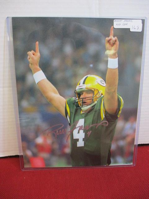 Brett Favre Autographed 8"X10" Photo