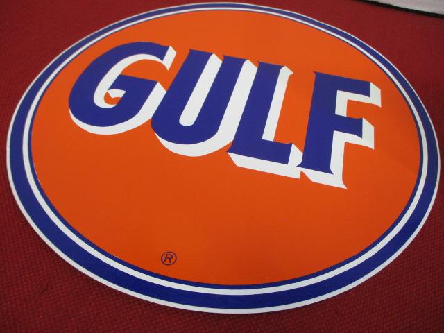 NOS Gulf 12" Advertising Decal