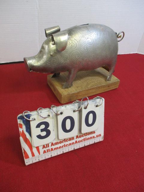 Metal Piggy Bank