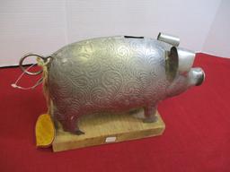 Metal Piggy Bank