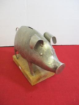 Metal Piggy Bank