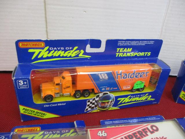 Nascar 1/64 Scale Haulers-Lot of 4