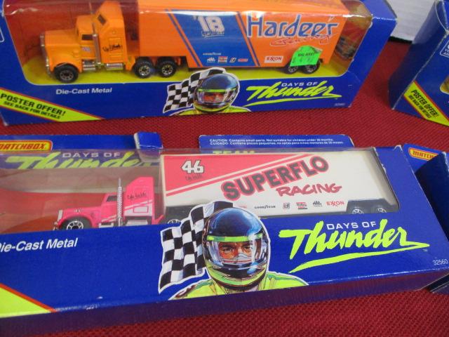 Nascar 1/64 Scale Haulers-Lot of 4