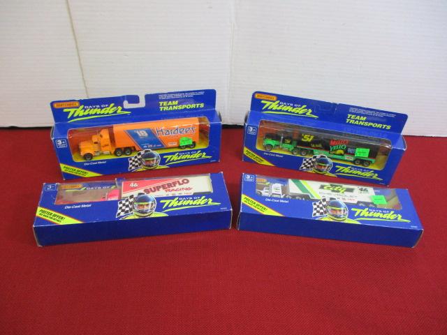 Nascar 1/64 Scale Haulers-Lot of 4