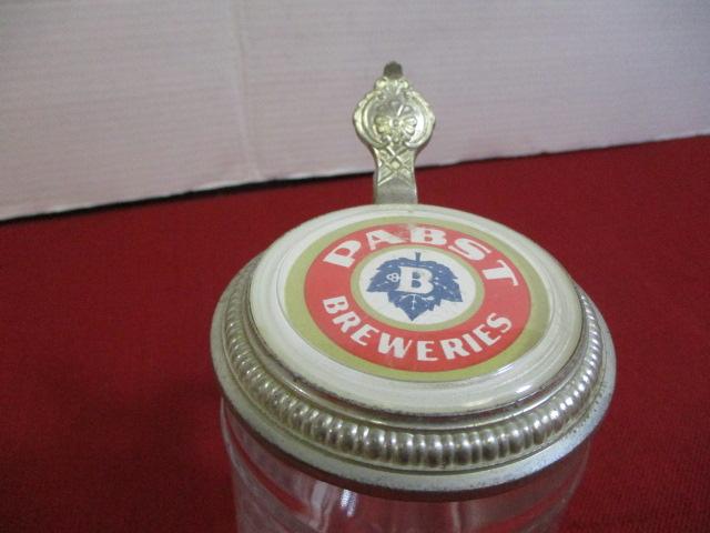 Pabst Breweries Fliptop Stein