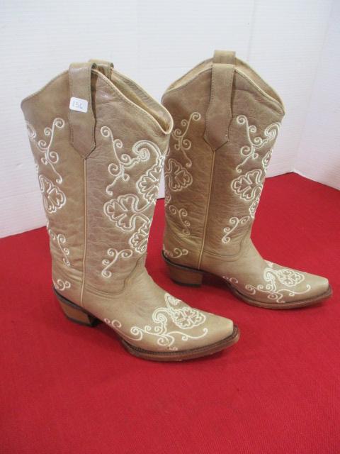 Circle G Hand Sewn Cowgirl Boots