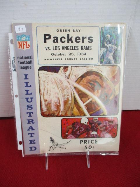 1964 Packers vs. Rams Gameday Program