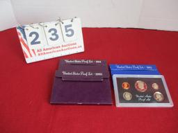 United States Proof Sets-3 Sets