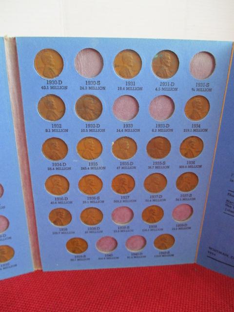 Lincoln cent Book 1909-1940