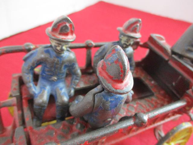 *SPECIAL ITEM-Early Cast Iron Fire Dept. Patrol 526 Wagon