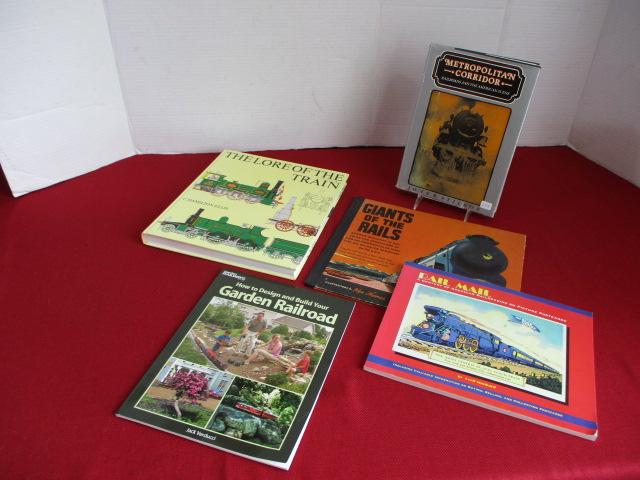 Mixed Railroading Books-Lot of 5