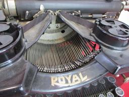 *Royal Typewriter Co. Visible Side Cast Iron Cash Register