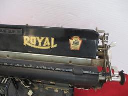 *Royal Typewriter Co. Visible Side Cast Iron Cash Register