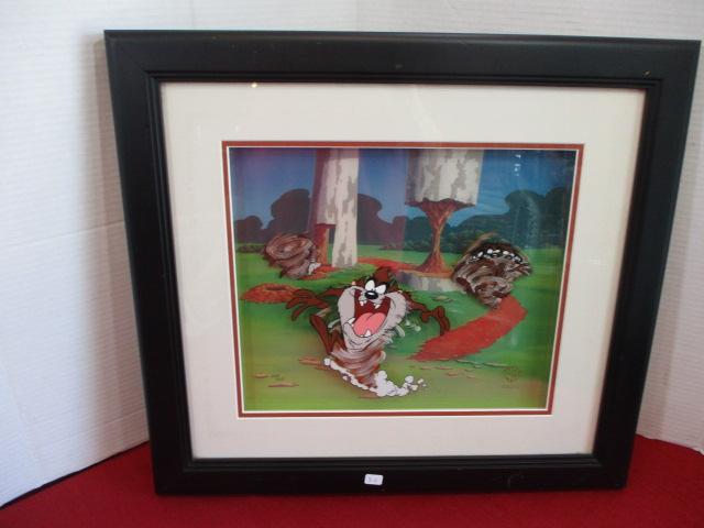 Warner Brothers Tasmanian Devil Movie Cell w/ COA