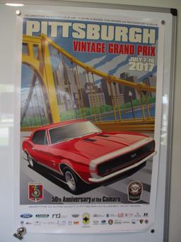 Pittsburg, PA Grand Prix NOS Camaro Posters