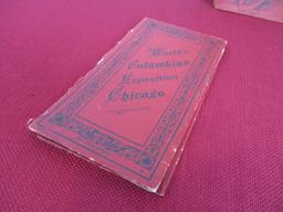 1893 Columbian Expedition Chicago, IL. Hard Cover Photo Books