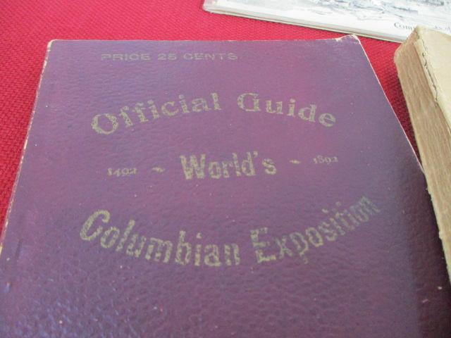 1893 Columbian Expedition Chicago, IL. Mixed Ephemera Lot-B