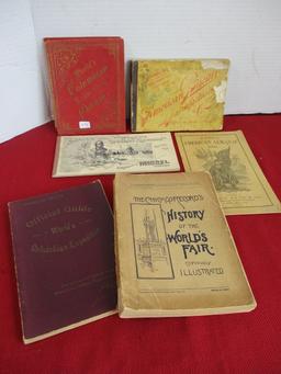 1893 Columbian Expedition Chicago, IL. Mixed Ephemera Lot-B