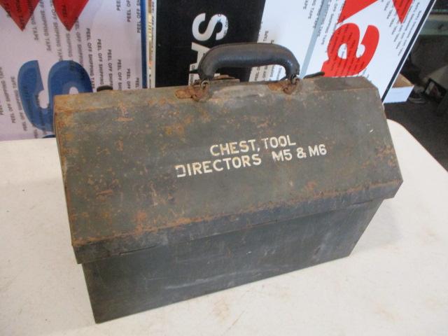 Military Tool Box Full of Tools