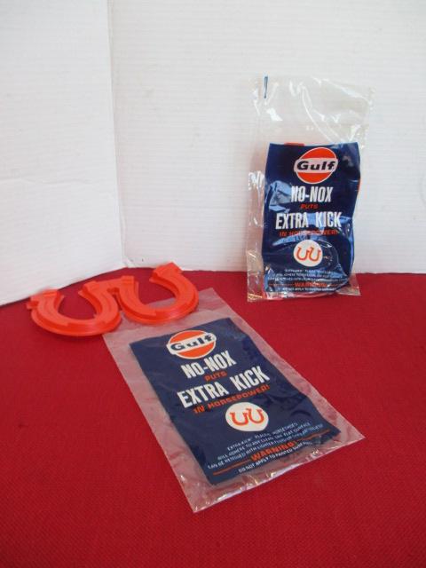 GULF Advertising No-Nox Advertising Premium Horseshoe Sets-2 Pair-B