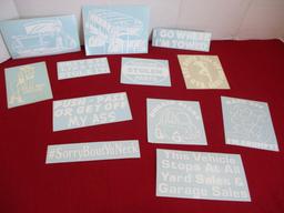 NOS Vehicle Decals-Lot of 12