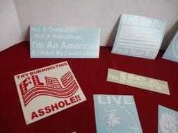 NOS Vehicle Decals-Lot of 12-Military