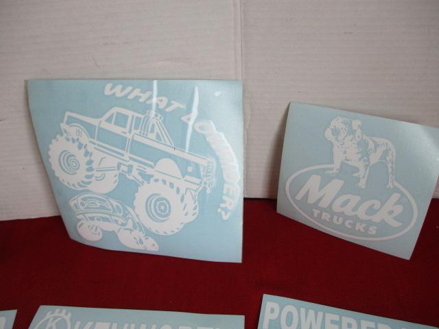 NOS Vehicle Decals-Lot of 12-Trucks