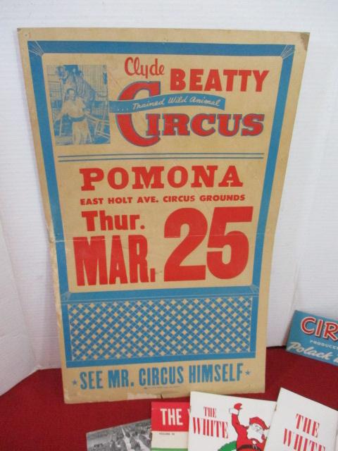 Mixed Circus Ephemera Grouping