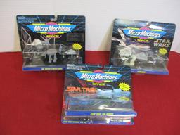 Micro Machines/Star Wars/Star Trek Bubblepack Action Vehicles