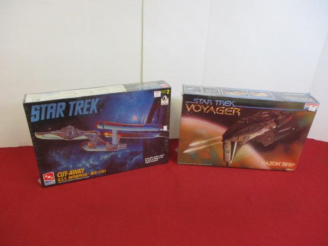 Ertl AMT/Monogram Star Trek Sealed Model Kit (Pair)