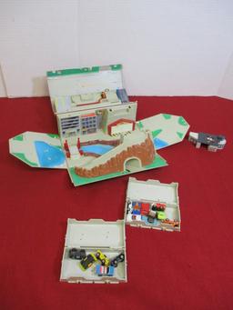 Vintage Micro Machine City w/ 14 Sports Cars