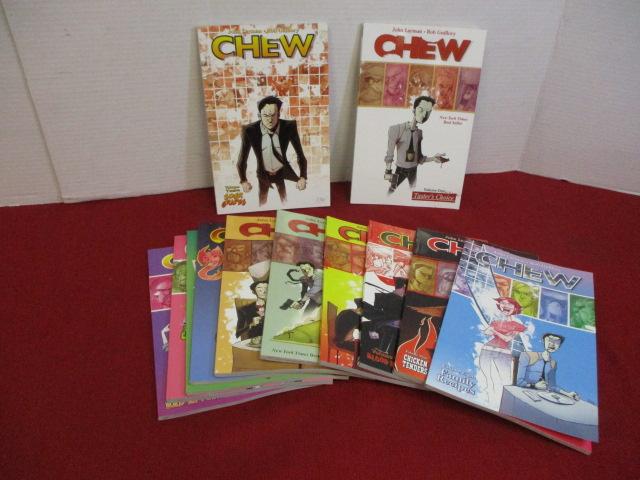 Chew Graphic Novels by Image 12 Book Set