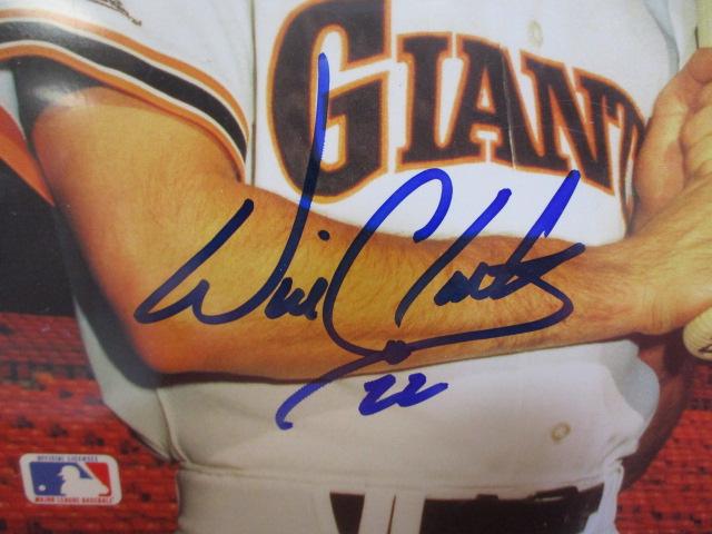 Will Clark Autographed 8"X10" Photo