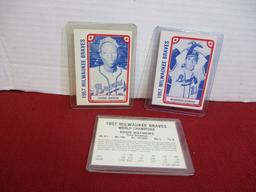 1980 TCMA-Aaron Spahn-Mathews Trading Cards