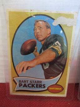 Pair of Vintage Bart Starr Trading Cards