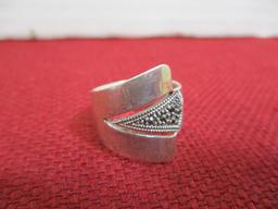 Sterling Silver Ladies' Estate Ring-Designer