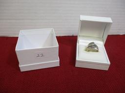 Sterling Silver Ladies' Estate Ring-Designer