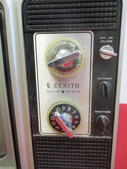 Zenith Solid State Vintage Television