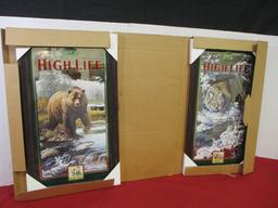 Miller High Life Wildlife Mirrors (Pair)