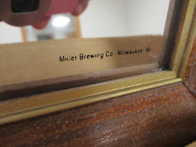 Miller High Life Wisconsin Edition Badger Advertising Mirror