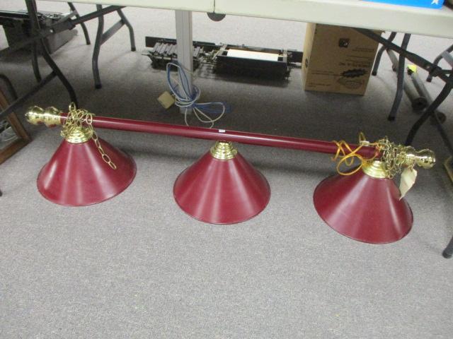 3-Shade Pool Table Light