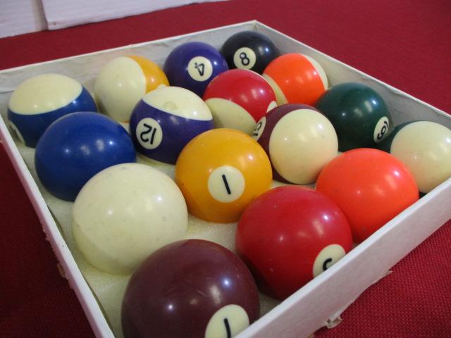 Complete Pool Ball Set