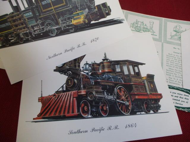 Cities Service Dealer Premium Railroad Engine Prints