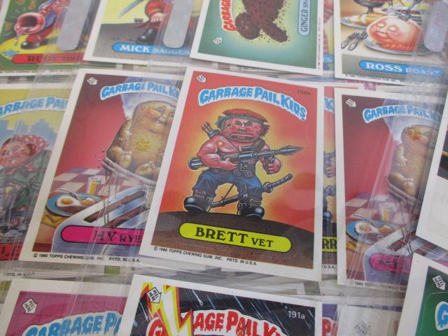 Vintage Garbage Pail Kids Trading Stickers-72 Stickers