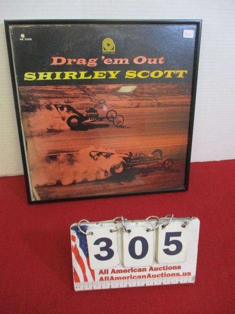 Prestige Drag em Out Framed Album